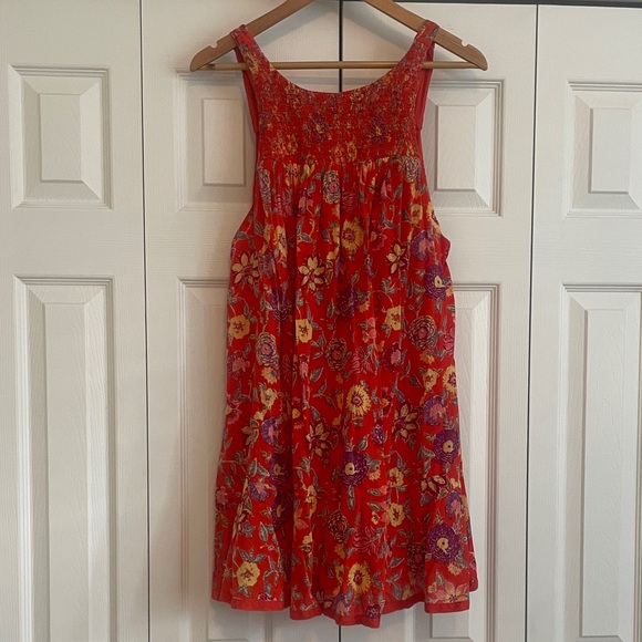 Free People Dresses & Skirts - Free People Red Floral Dress